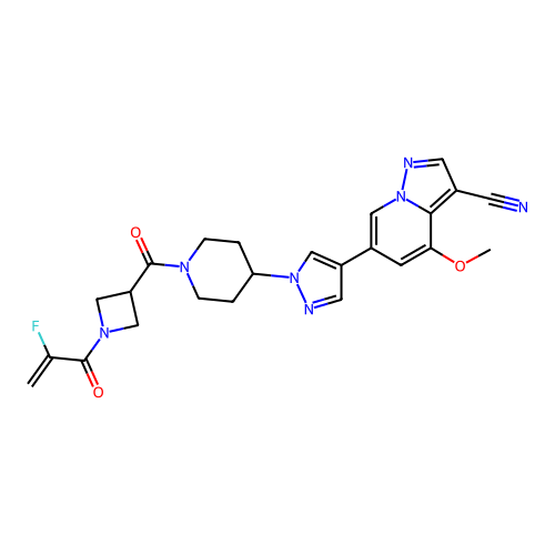 Chemical structure of BindingDB Monomer ID 709610