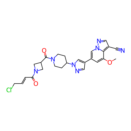 Chemical structure of BindingDB Monomer ID 709649