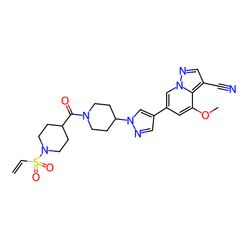 Chemical structure of BindingDB Monomer ID 709654