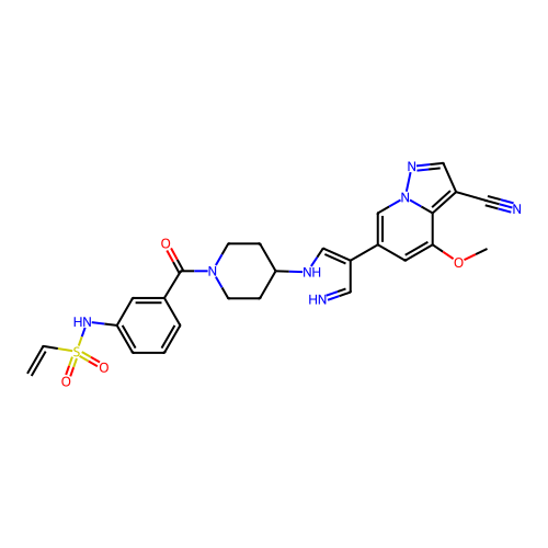 Chemical structure of BindingDB Monomer ID 709656