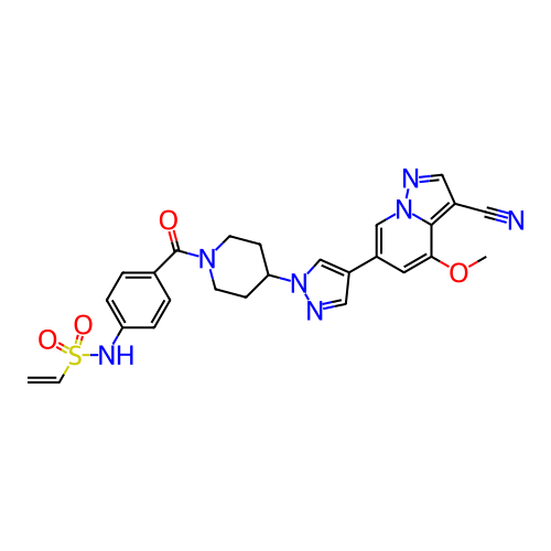 Chemical structure of BindingDB Monomer ID 709664