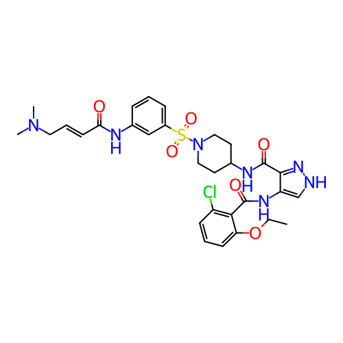 Chemical structure of BindingDB Monomer ID 710543