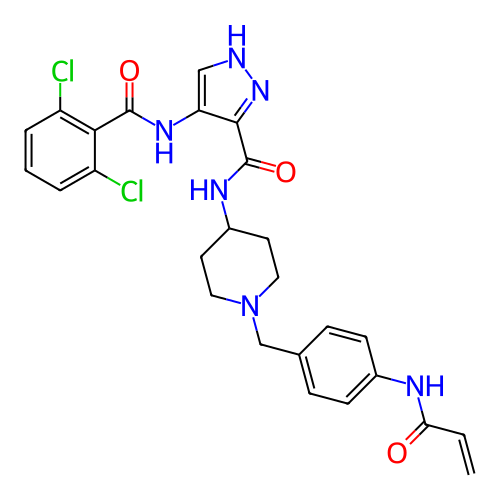 Chemical structure of BindingDB Monomer ID 710560