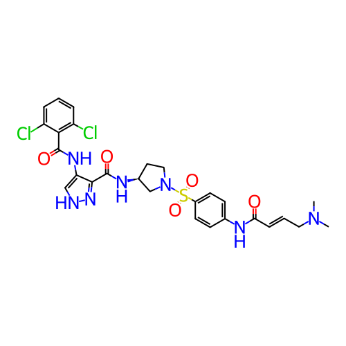 Chemical structure of BindingDB Monomer ID 710607