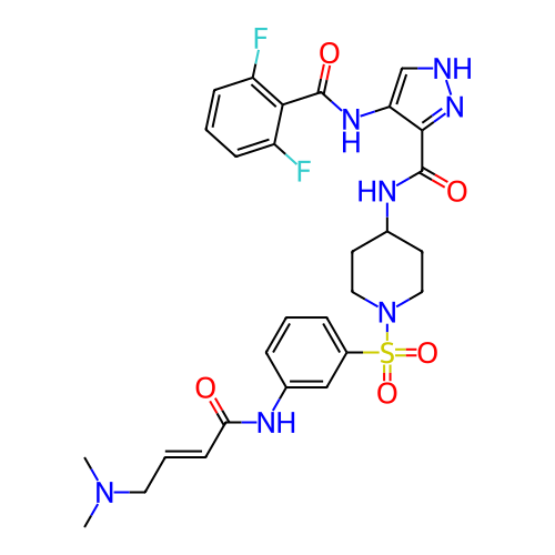 Chemical structure of BindingDB Monomer ID 710617