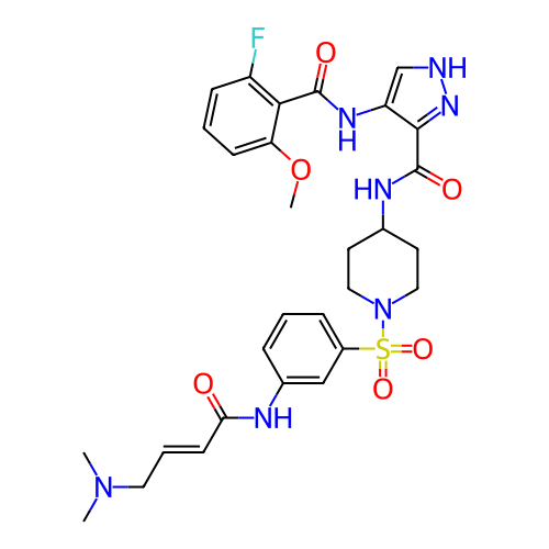 Chemical structure of BindingDB Monomer ID 710619