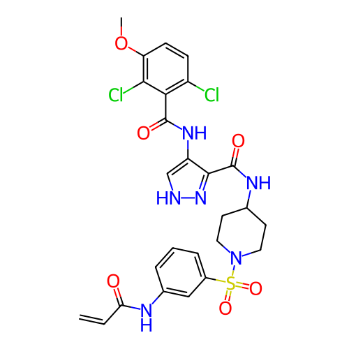 Chemical structure of BindingDB Monomer ID 710623