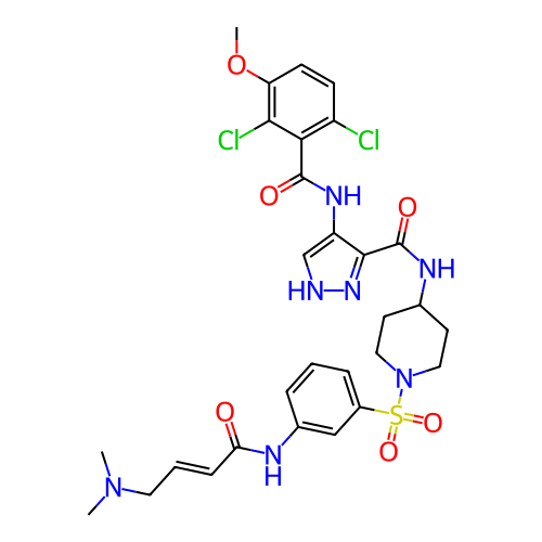 Chemical structure of BindingDB Monomer ID 710624