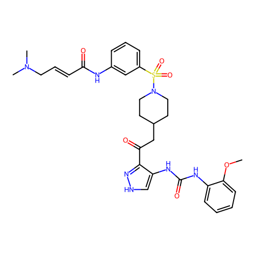 Chemical structure of BindingDB Monomer ID 710633