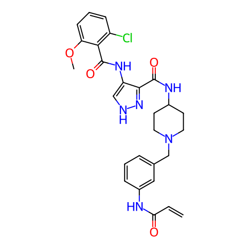 Chemical structure of BindingDB Monomer ID 710635