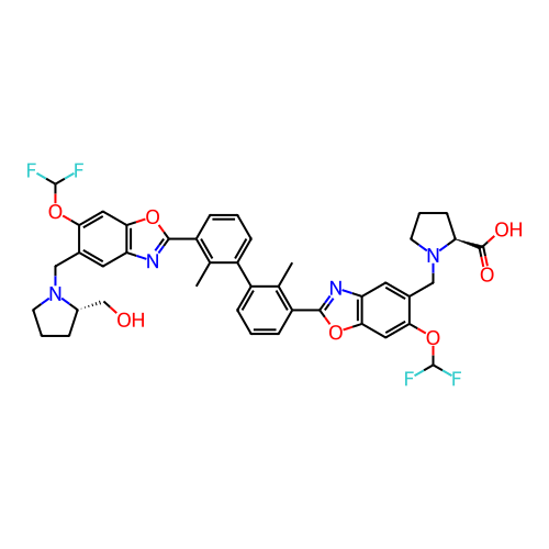 Chemical structure of BindingDB Monomer ID 711156