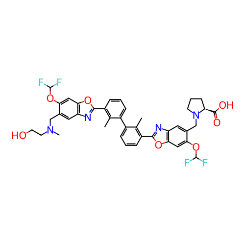 Chemical structure of BindingDB Monomer ID 711161