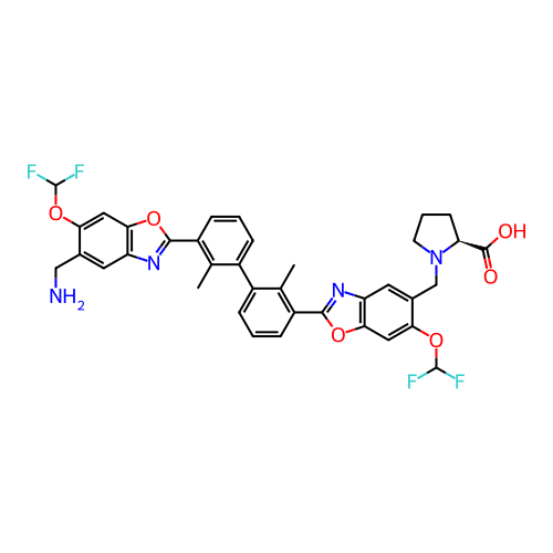 Chemical structure of BindingDB Monomer ID 711168
