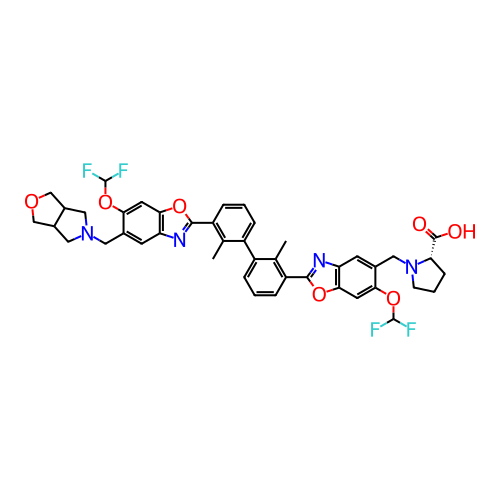 Chemical structure of BindingDB Monomer ID 711199