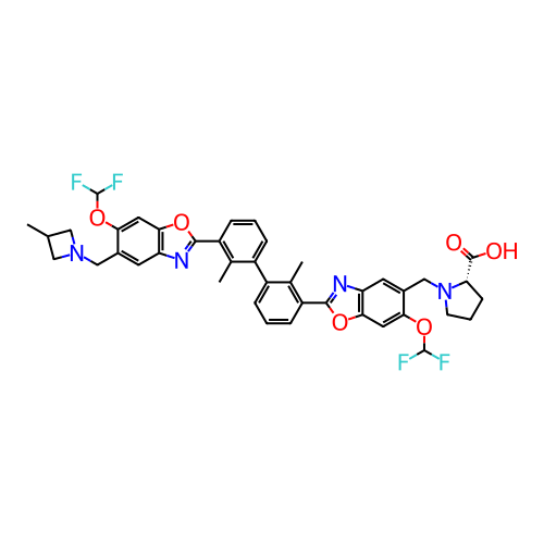 Chemical structure of BindingDB Monomer ID 711200