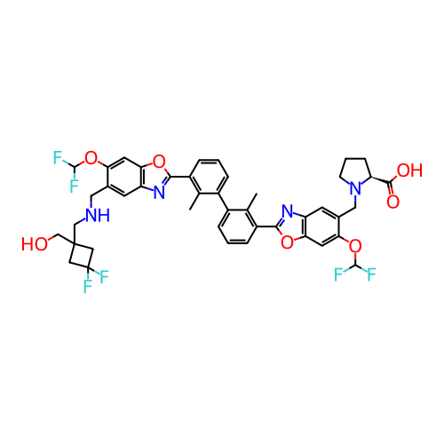 Chemical structure of BindingDB Monomer ID 711217