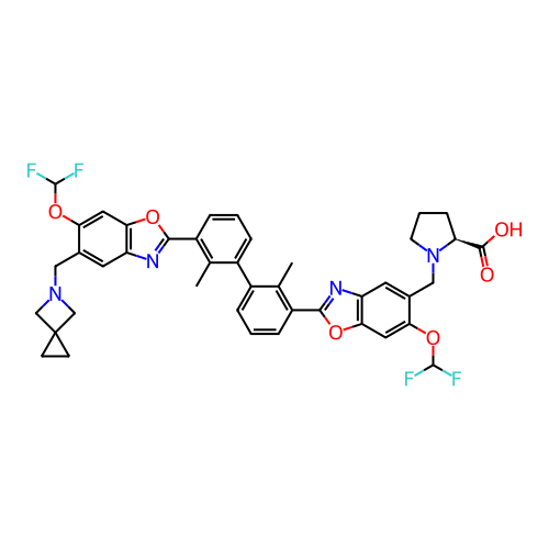 Chemical structure of BindingDB Monomer ID 711218