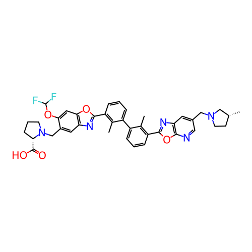 Chemical structure of BindingDB Monomer ID 711258