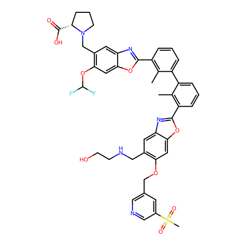 Chemical structure of BindingDB Monomer ID 711265