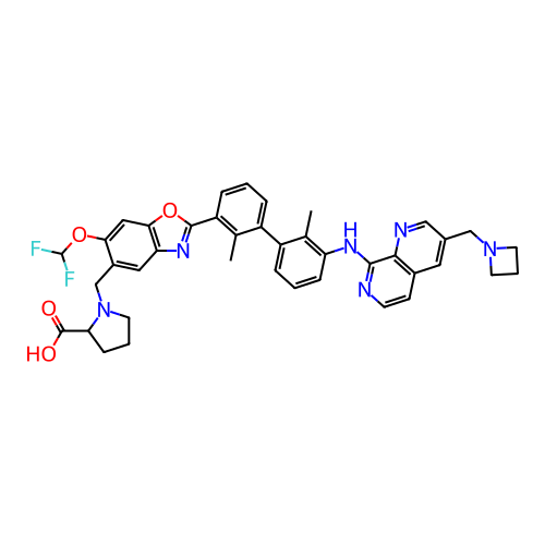 Chemical structure of BindingDB Monomer ID 711321