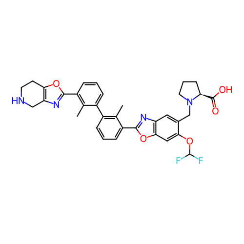 Chemical structure of BindingDB Monomer ID 711334