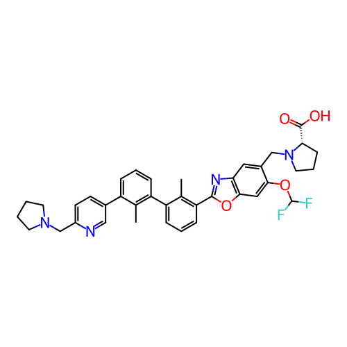 Chemical structure of BindingDB Monomer ID 711407