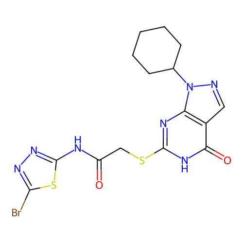 Chemical structure of BindingDB Monomer ID 711684