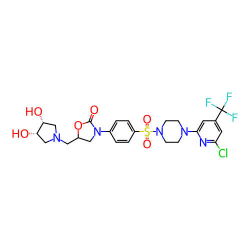 Chemical structure of BindingDB Monomer ID 712117