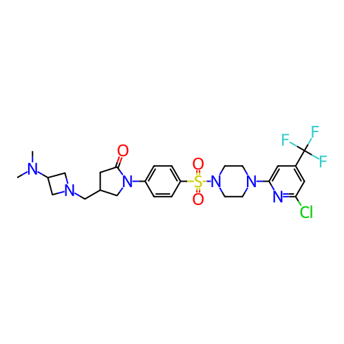 Chemical structure of BindingDB Monomer ID 712130