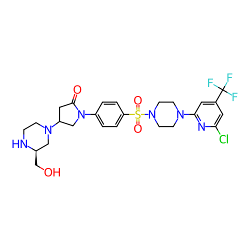 Chemical structure of BindingDB Monomer ID 712138