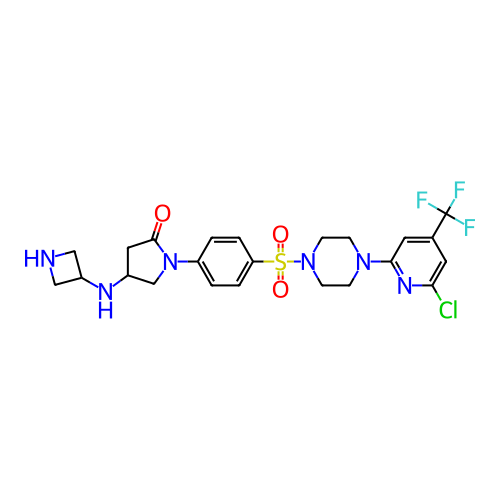 Chemical structure of BindingDB Monomer ID 712143