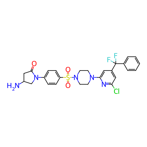 Chemical structure of BindingDB Monomer ID 712155