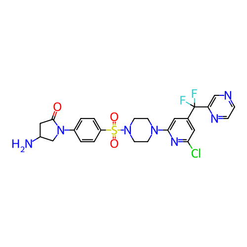 Chemical structure of BindingDB Monomer ID 712168