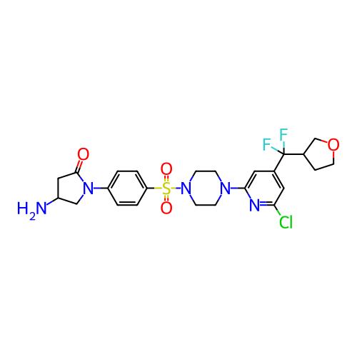 Chemical structure of BindingDB Monomer ID 712171
