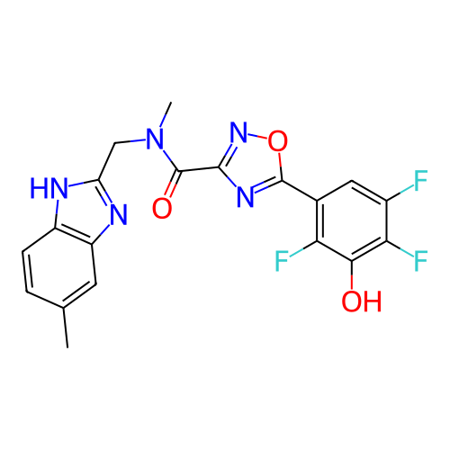 Chemical structure of BindingDB Monomer ID 712256