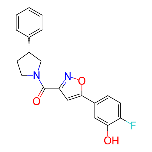 Chemical structure of BindingDB Monomer ID 712284