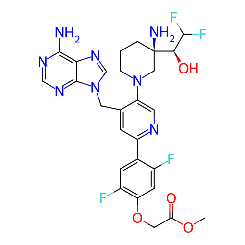 Chemical structure of BindingDB Monomer ID 712326
