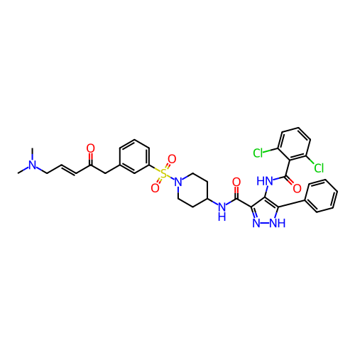 Chemical structure of BindingDB Monomer ID 712447