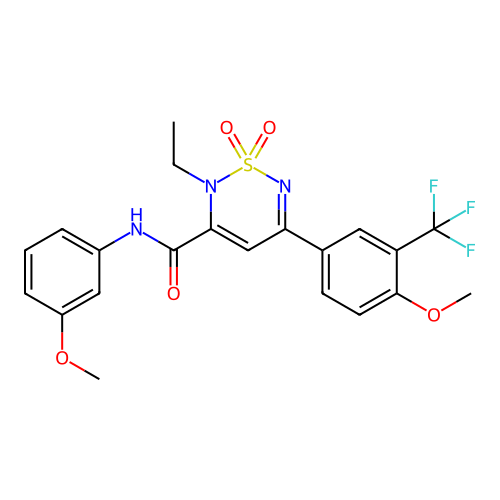 Chemical structure of BindingDB Monomer ID 712527
