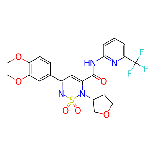 Chemical structure of BindingDB Monomer ID 712574