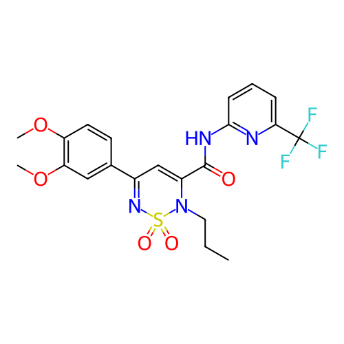 Chemical structure of BindingDB Monomer ID 712585