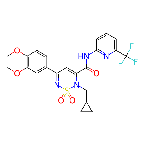 Chemical structure of BindingDB Monomer ID 712593