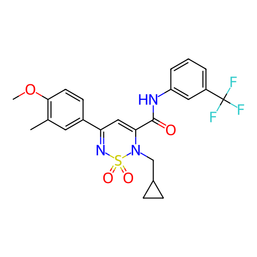 Chemical structure of BindingDB Monomer ID 712595