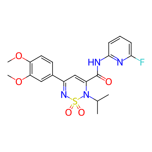 Chemical structure of BindingDB Monomer ID 712613