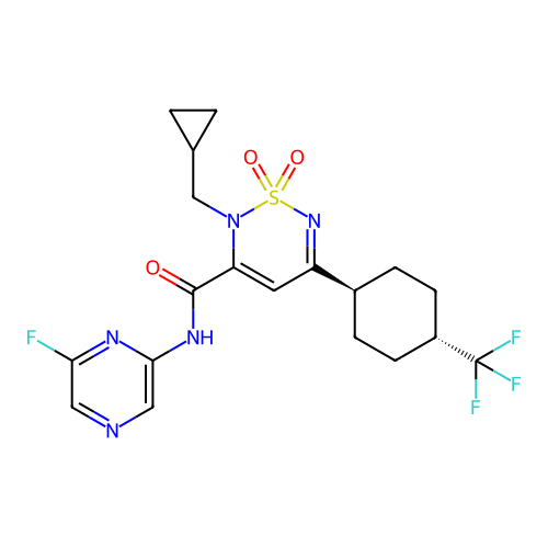 Chemical structure of BindingDB Monomer ID 712629