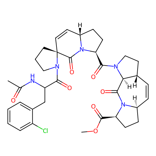 Chemical structure of BindingDB Monomer ID 712634