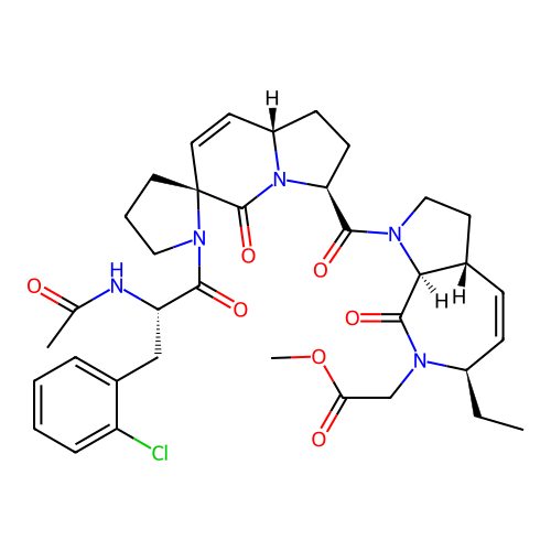 Chemical structure of BindingDB Monomer ID 712636