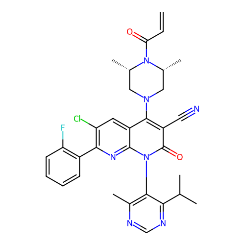 Chemical structure of BindingDB Monomer ID 712784