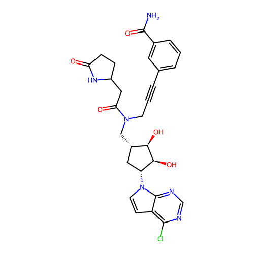 Chemical structure of BindingDB Monomer ID 712790