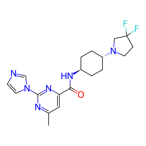 Chemical structure of BindingDB Monomer ID 712805